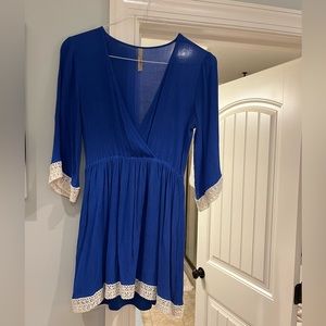 Blue Entro Tunic. Size small. Make an offer and I’ll ship in 24 hours.